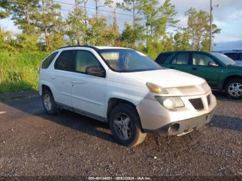  Salvage Pontiac Aztek