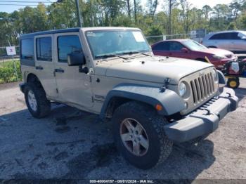  Salvage Jeep Wrangler