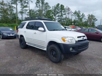  Salvage Toyota Sequoia