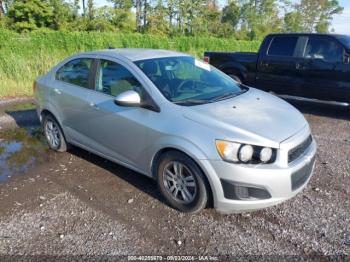  Salvage Chevrolet Sonic