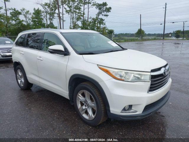  Salvage Toyota Highlander