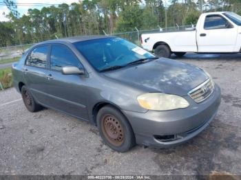  Salvage Toyota Corolla