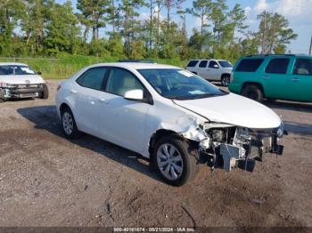  Salvage Toyota Corolla