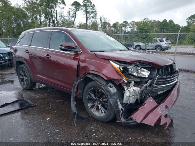  Salvage Toyota Highlander