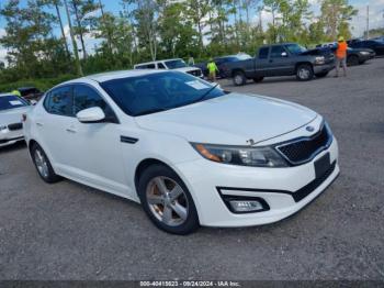  Salvage Kia Optima