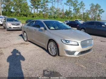  Salvage Lincoln MKZ Hybrid