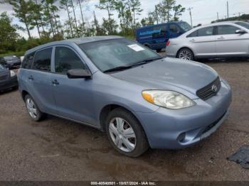  Salvage Toyota Matrix