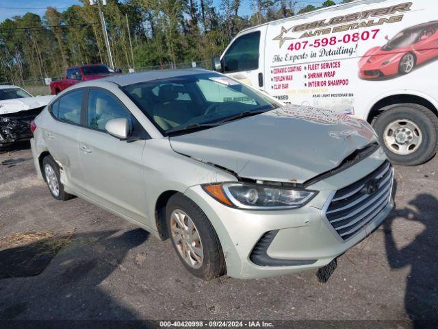  Salvage Hyundai ELANTRA