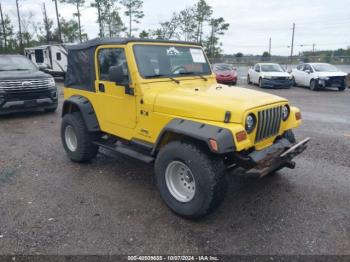  Salvage Jeep Wrangler