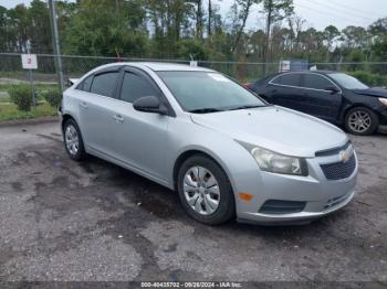  Salvage Chevrolet Cruze