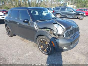  Salvage MINI Cooper S Countryman