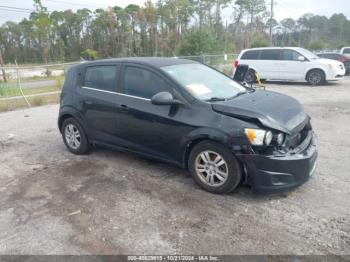  Salvage Chevrolet Sonic