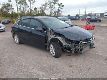  Salvage Chevrolet Cruze