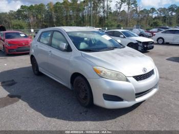  Salvage Toyota Matrix