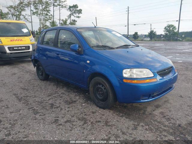  Salvage Chevrolet Aveo 5