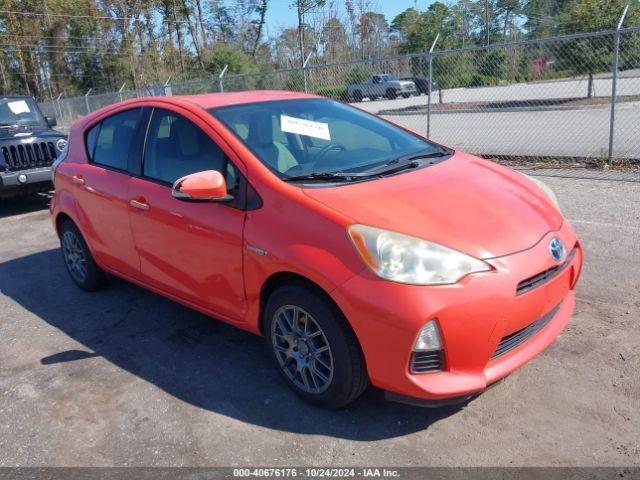  Salvage Toyota Prius c