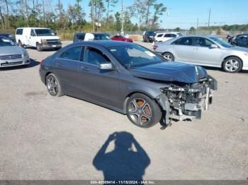  Salvage Mercedes-Benz Cla-class