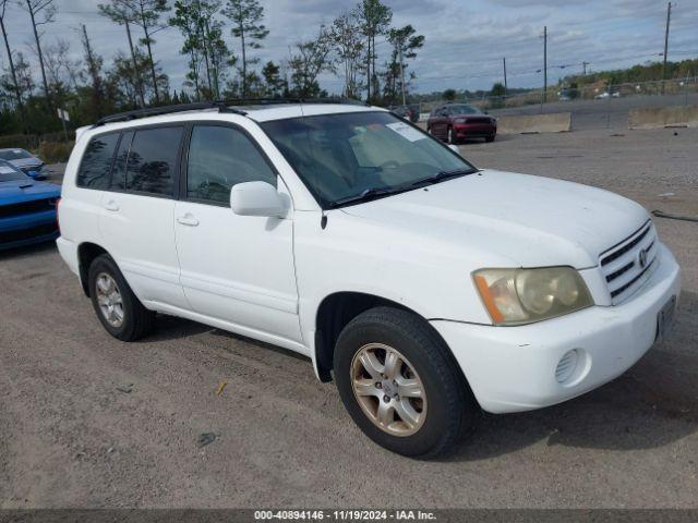  Salvage Toyota Highlander