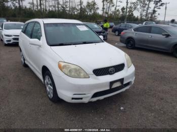  Salvage Toyota Matrix