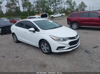  Salvage Chevrolet Cruze