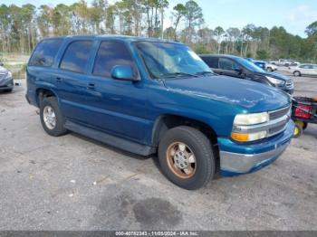  Salvage Chevrolet Tahoe