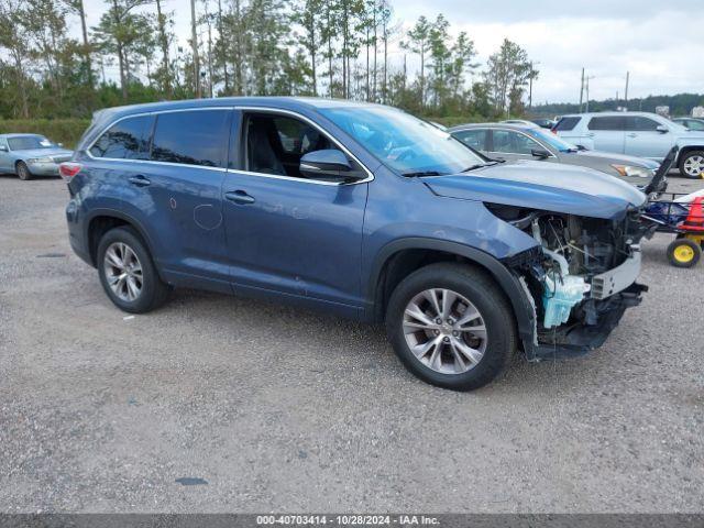  Salvage Toyota Highlander