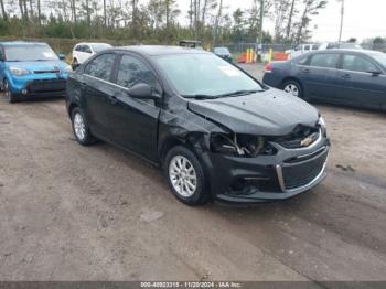  Salvage Chevrolet Sonic