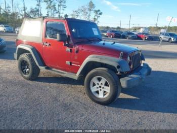  Salvage Jeep Wrangler