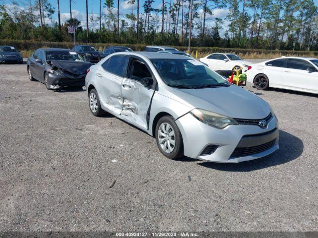  Salvage Toyota Corolla