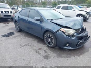  Salvage Toyota Corolla