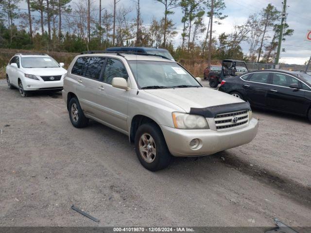  Salvage Toyota Highlander