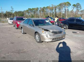  Salvage Toyota Camry