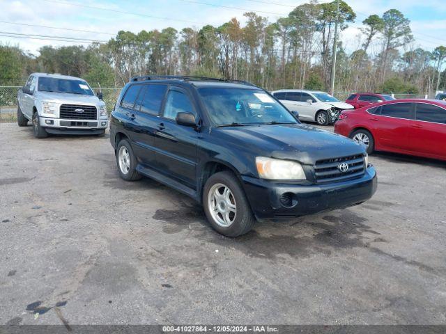  Salvage Toyota Highlander