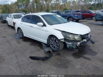  Salvage Honda Accord