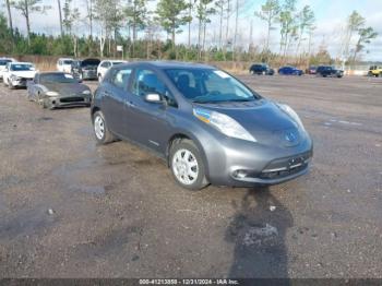  Salvage Nissan LEAF