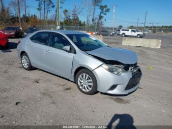  Salvage Toyota Corolla