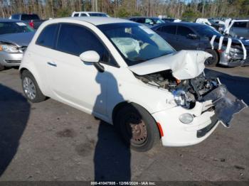  Salvage FIAT 500