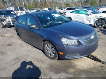  Salvage Chevrolet Cruze