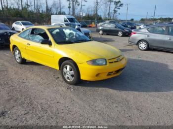  Salvage Chevrolet Cavalier