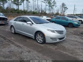  Salvage Lincoln MKZ