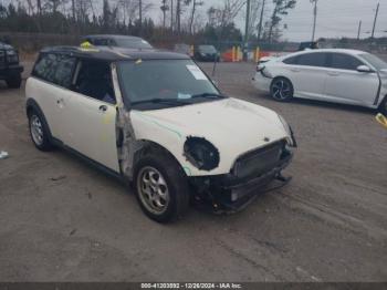  Salvage MINI Cooper Clubman