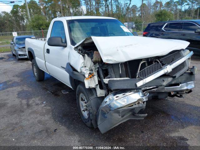  Salvage Chevrolet Silverado 2500