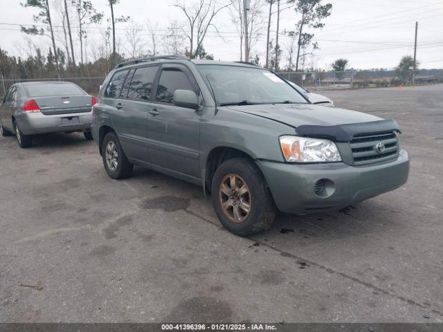  Salvage Toyota Highlander