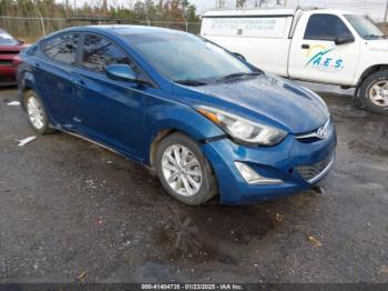  Salvage Hyundai ELANTRA