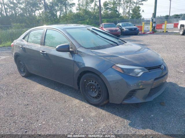  Salvage Toyota Corolla