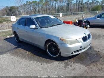  Salvage BMW 5 Series