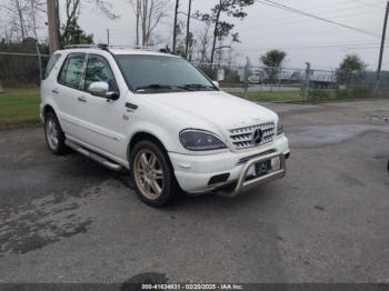  Salvage Mercedes-Benz M-Class