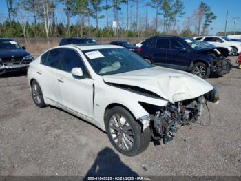  Salvage INFINITI Q50