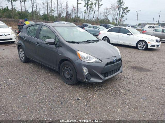  Salvage Toyota Prius c