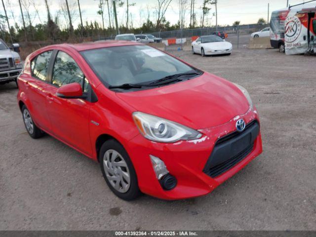  Salvage Toyota Prius c